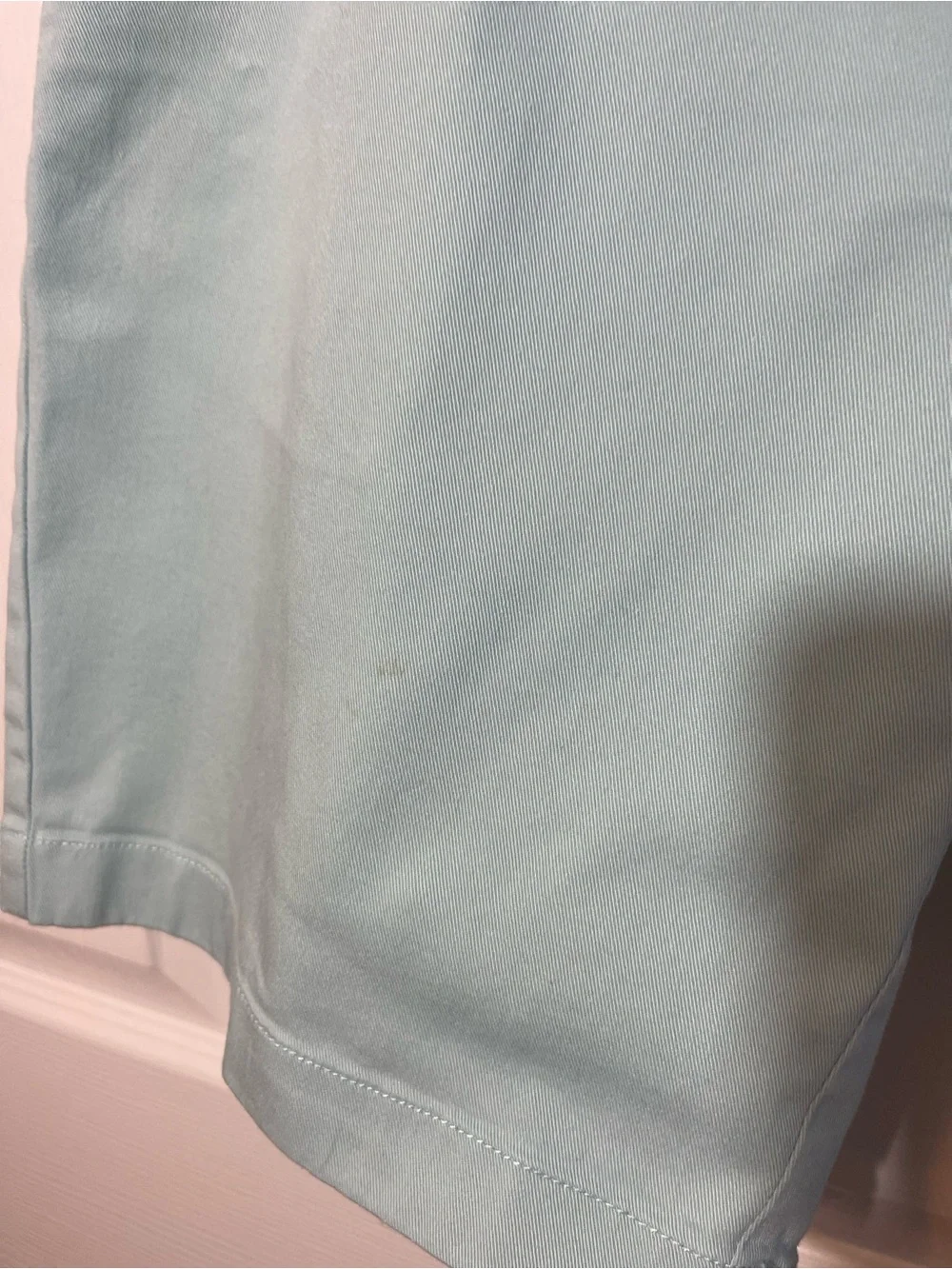J. Crew Mint Green Flat Front Chino Shorts